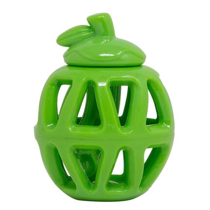 Fruity-Bites Treat Dispenser Pear 2 in 1 Dog Toy